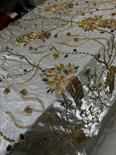 پارچه مجلسی بلوچی مدل گوشواره ای